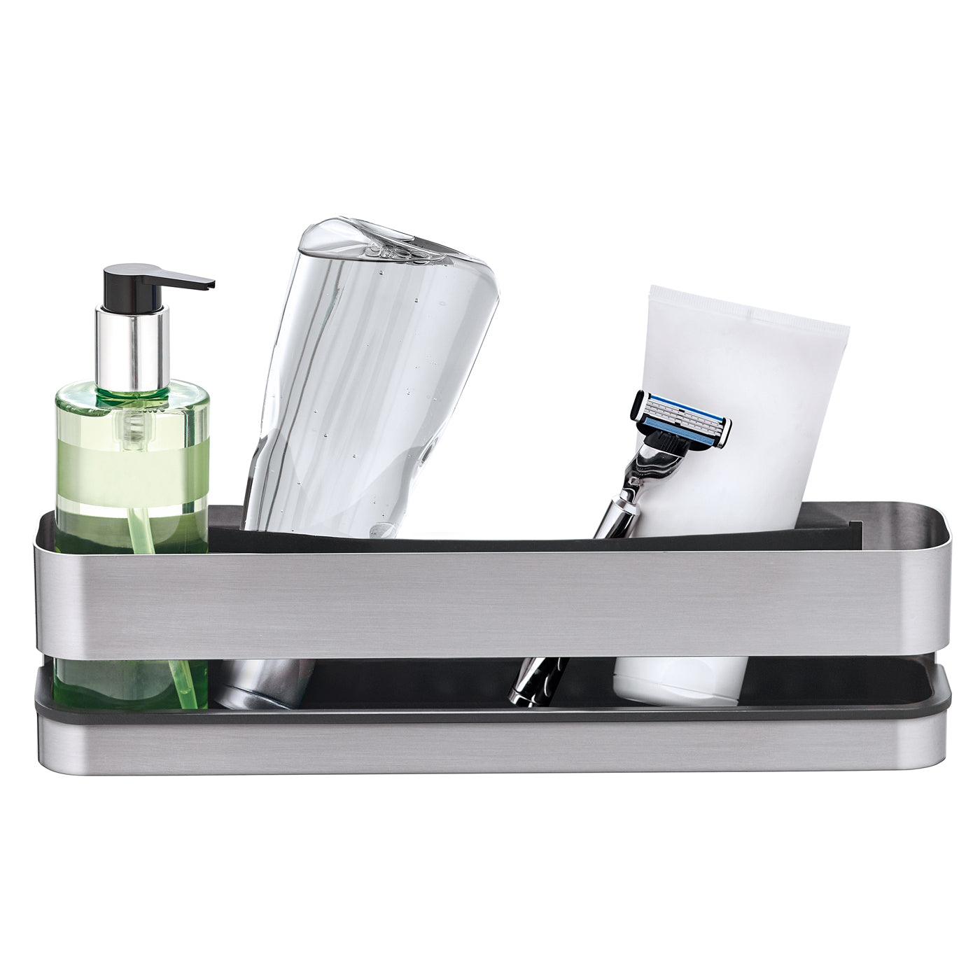 modern shower caddy