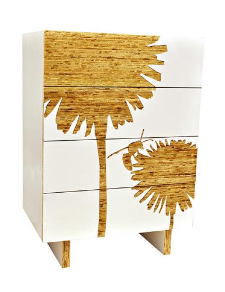 dandelion tall dresser