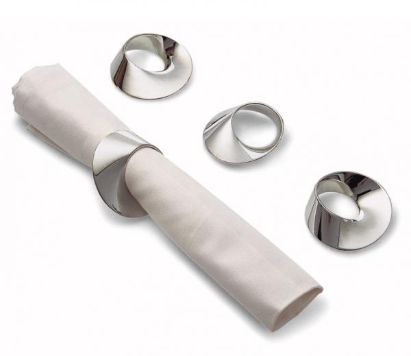 swirl napkin rings