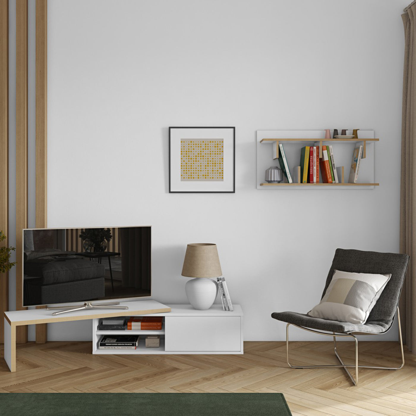 Bern wall shelf