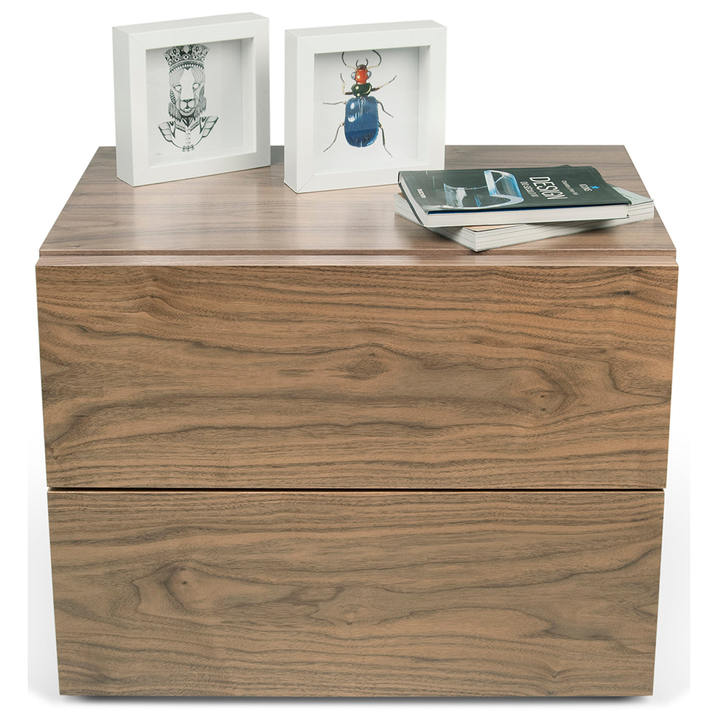 Float 2 Drawers Night Stand