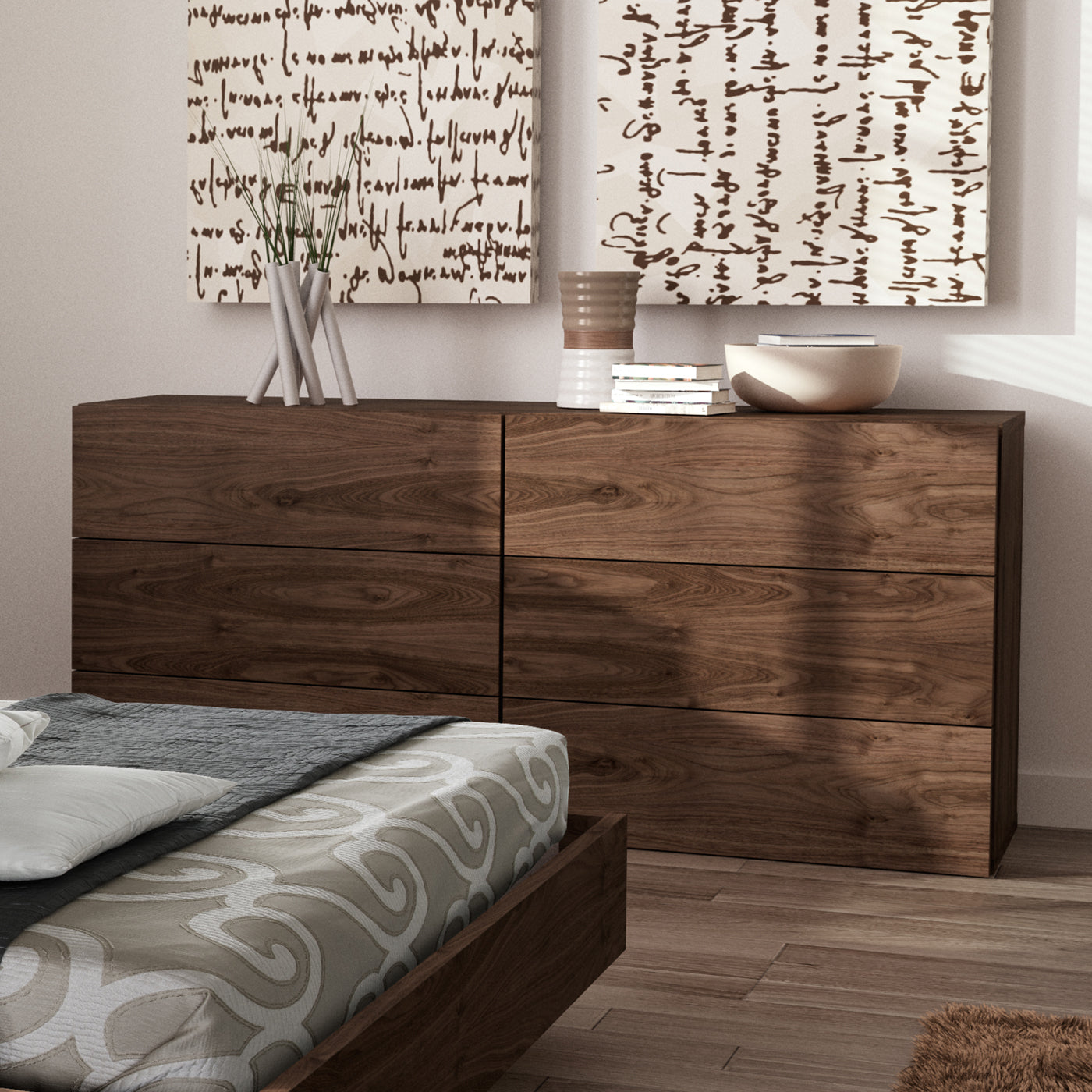 Float 6 Drawer Dresser