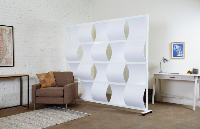 Wave wall Space Divider 127