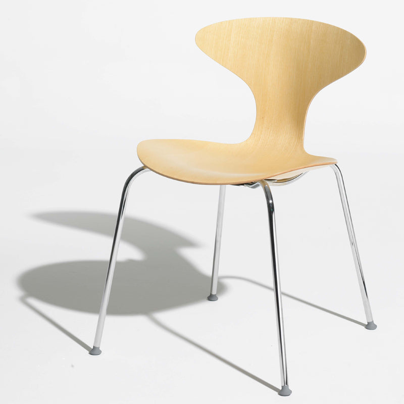modern wood orbit chair