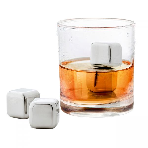 lounge stainless ice cubes