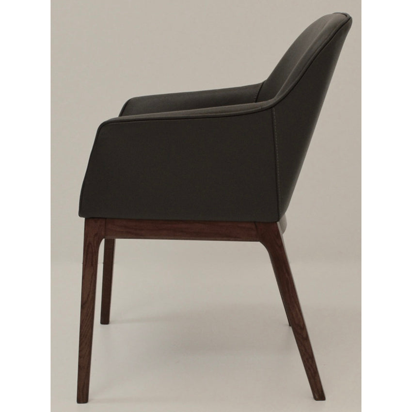 Italian Leather Dining Chair