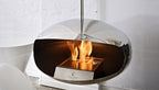 Stainless Fireplace