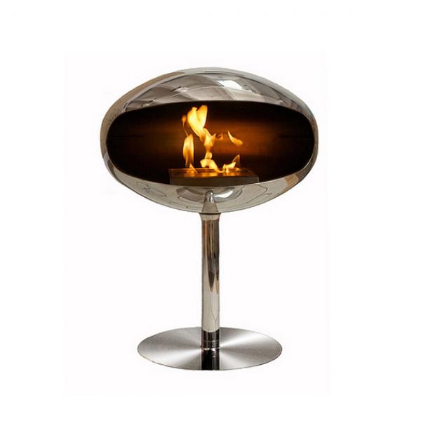 cocoon terra polished fireplace