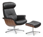 Conform Reclining Lounge Black