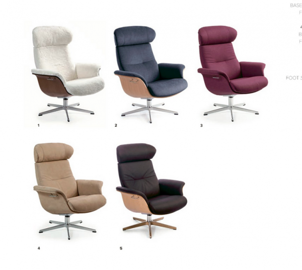 Timeout Reclining Lounge Chair 4 Legs