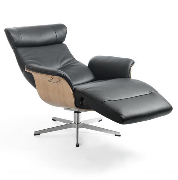 conform reclining chair black