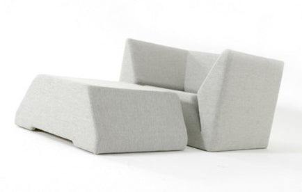 Divide Armchair & Ottoman