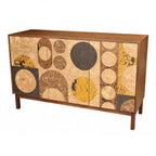 cork circles sideboard