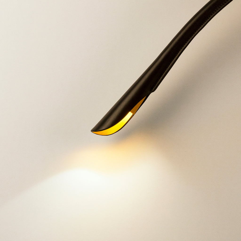 Cobra Modern LED leather Wall Task Light – Plushpod