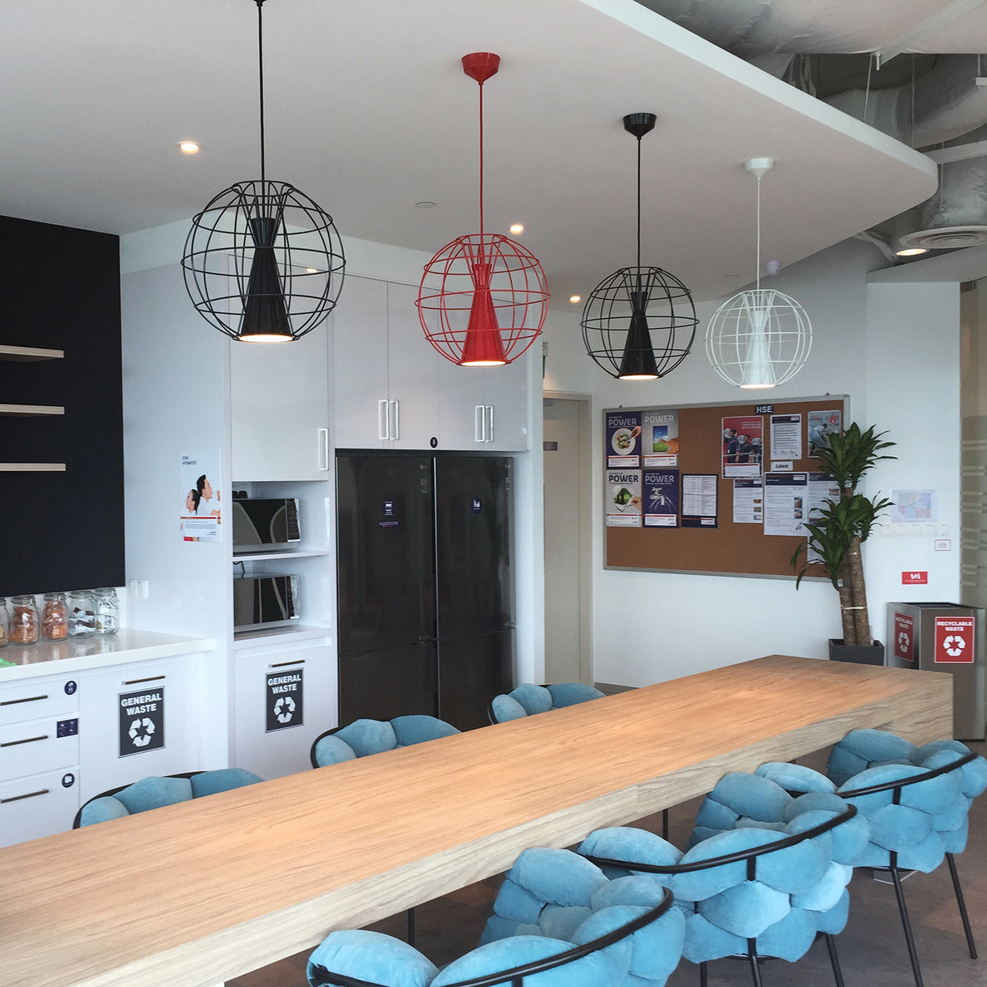 Latitude Pendant Light Black