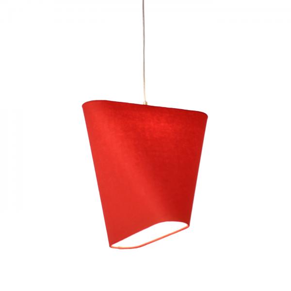 mnm pendant light red