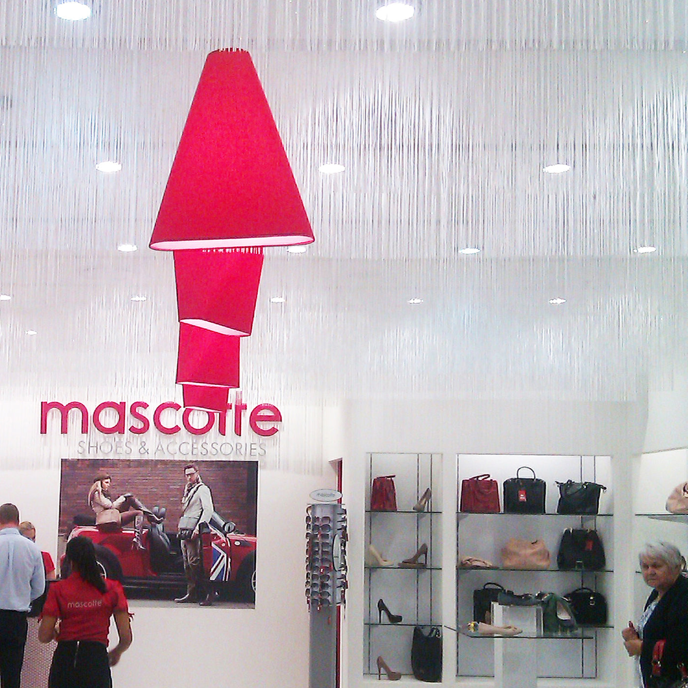 MNM 60 Pendant Light Red