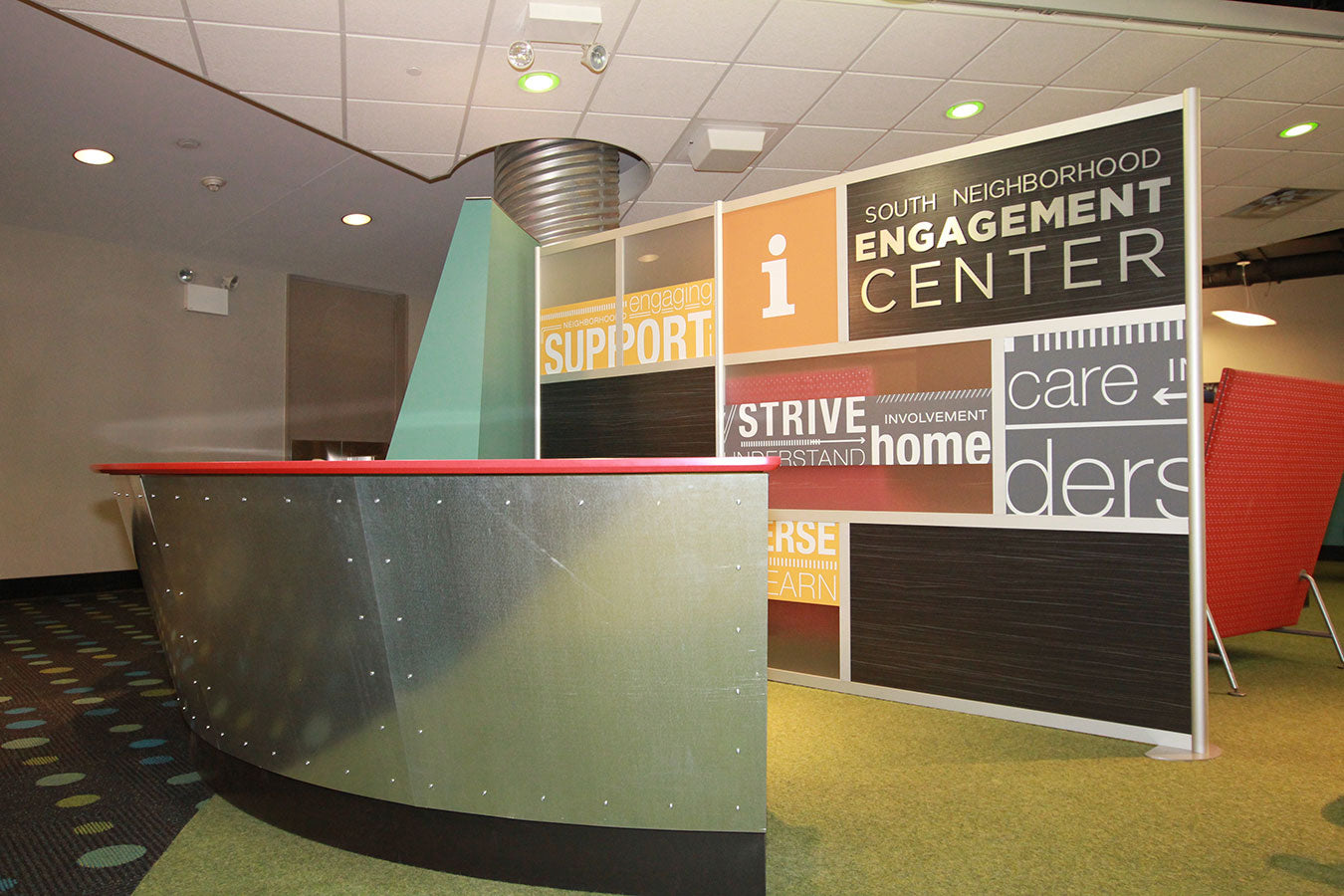 LOFTwall 8 Tall space divider