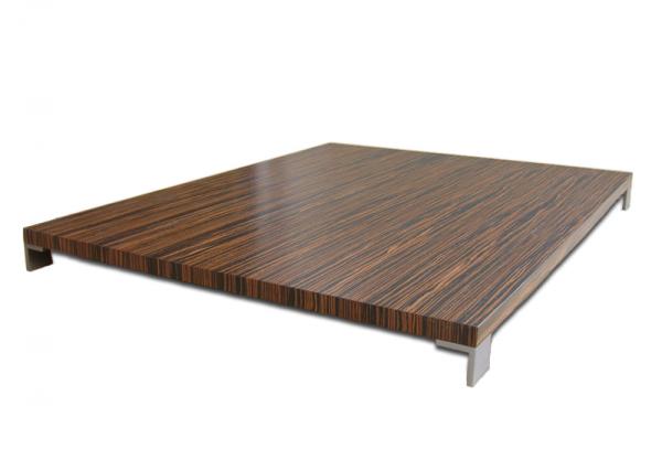 low deck coffee table