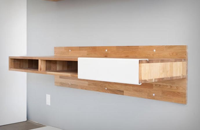 LAX Wall Mounted Desk