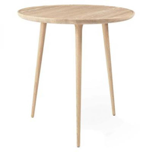 accent cafe table oak