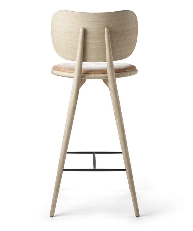 Mater High Back Stool