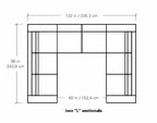 Mirror Sectional Sofa