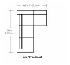 Mirror Sectional Sofa