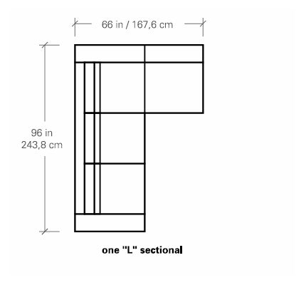 Mirror Sectional Sofa