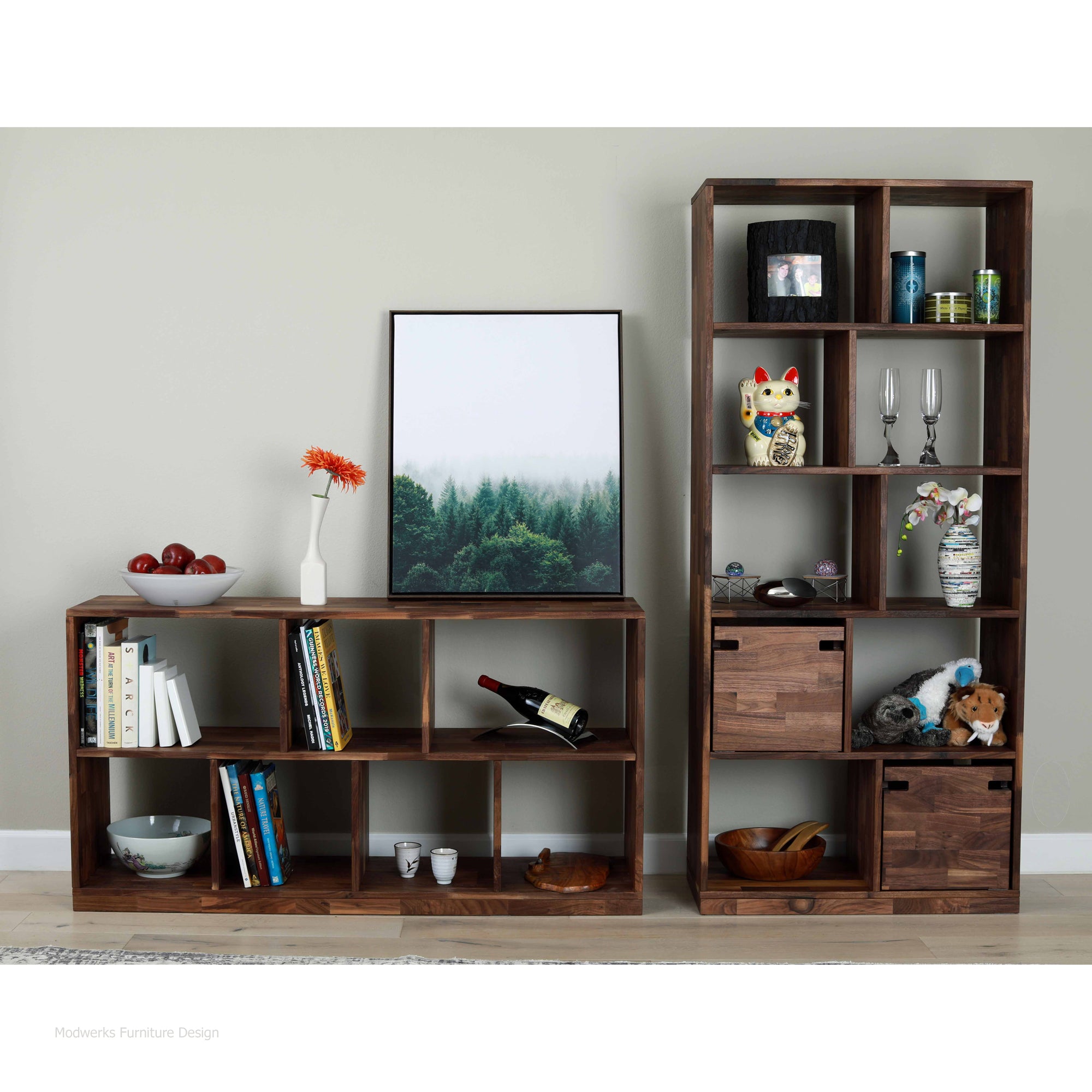 Zuma low shelving