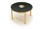 Woody Chalkboard Table