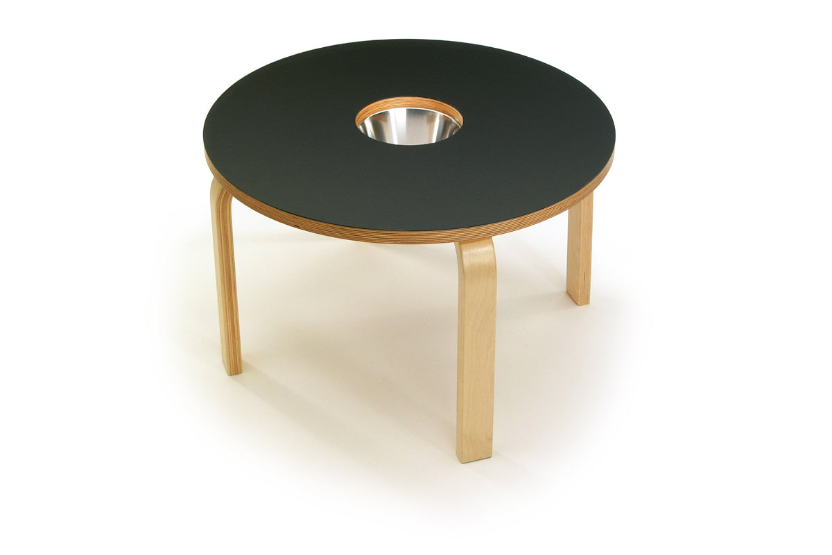 Woody Chalkboard Table
