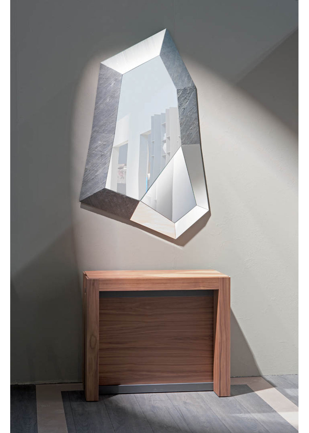 A4 Extension Console to Dining Table