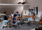 A4 Extension Console to Dining Table
