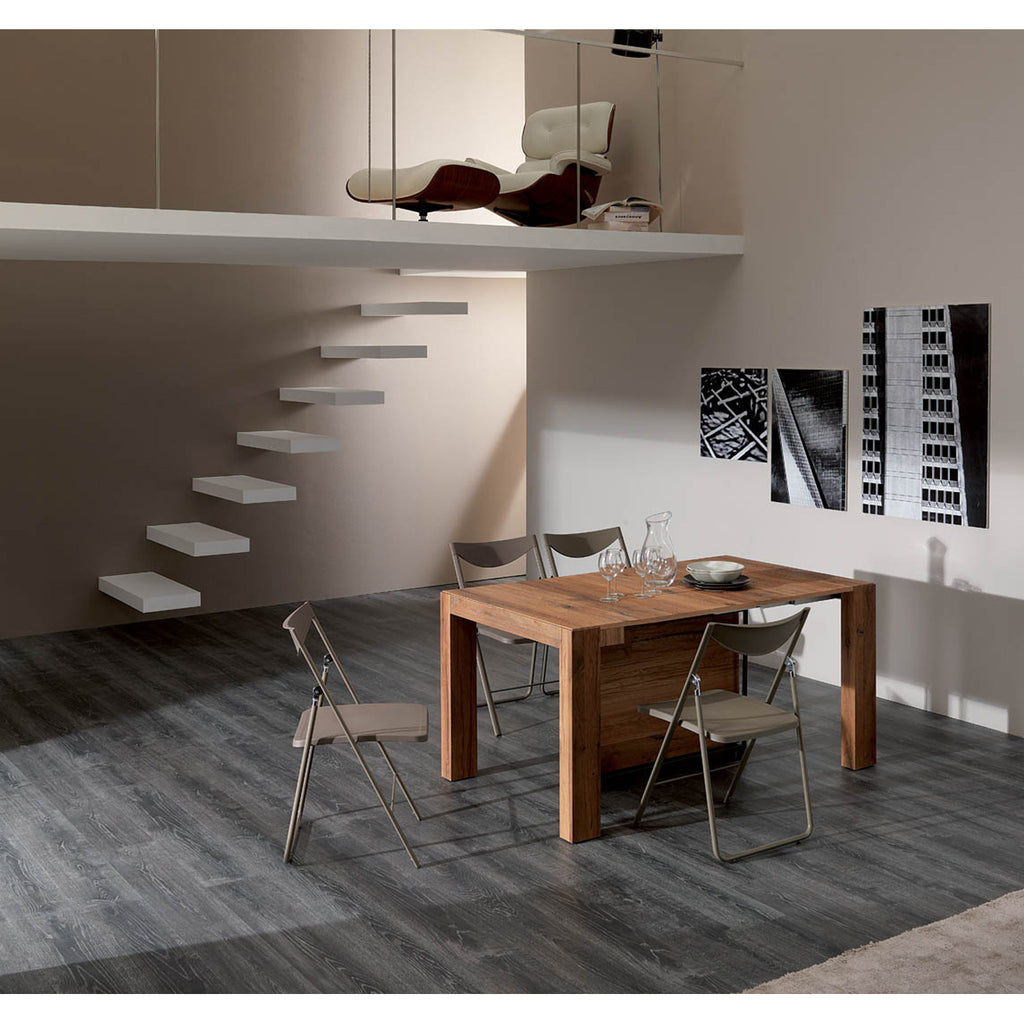 A4 Extension Console to Dining Table