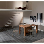 A4 Extension Console to Dining Table