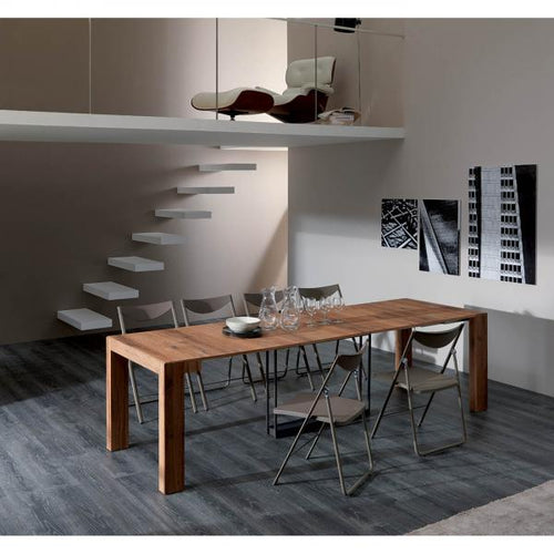 a4 extension console to dining table