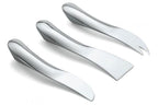 wave cheese knife set