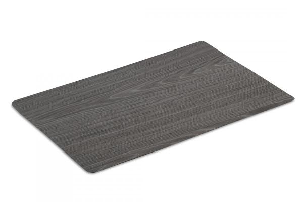 wood grey placemat set