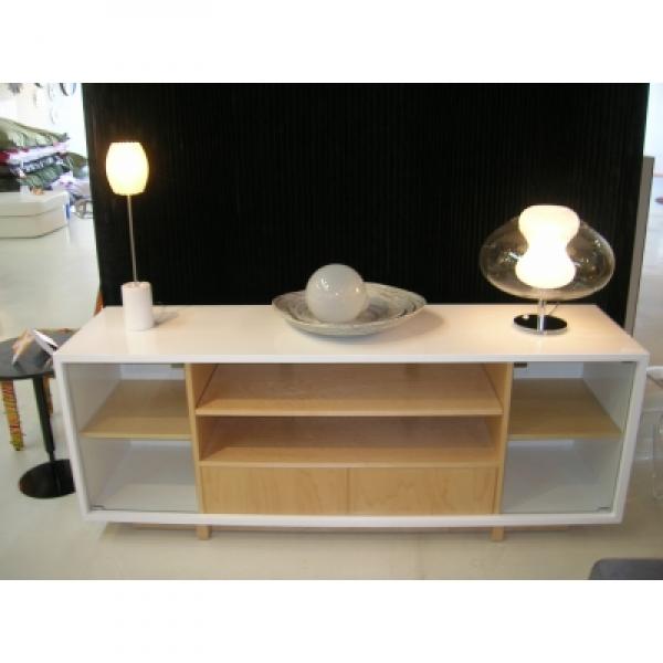 white media cabinet