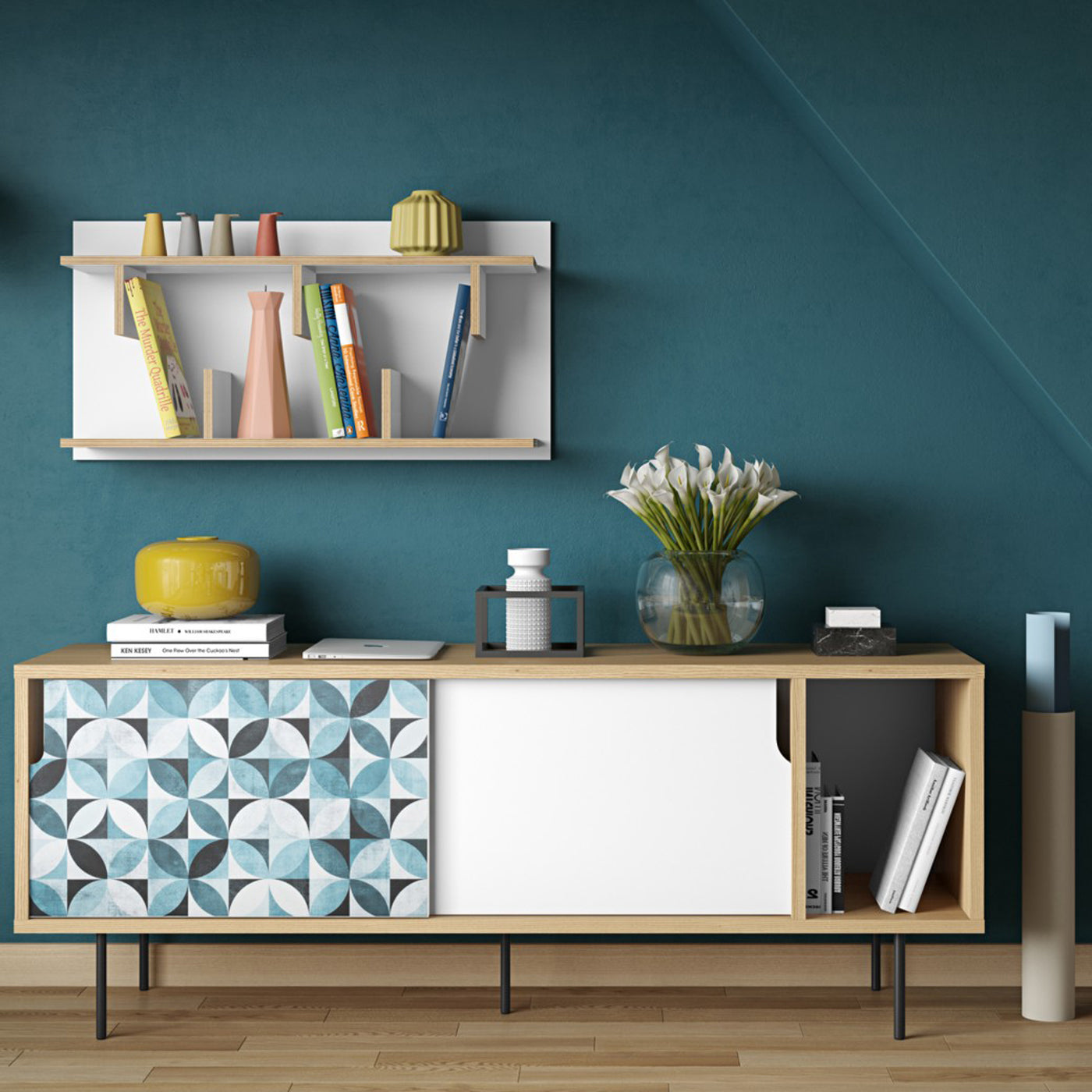 Bern wall shelf