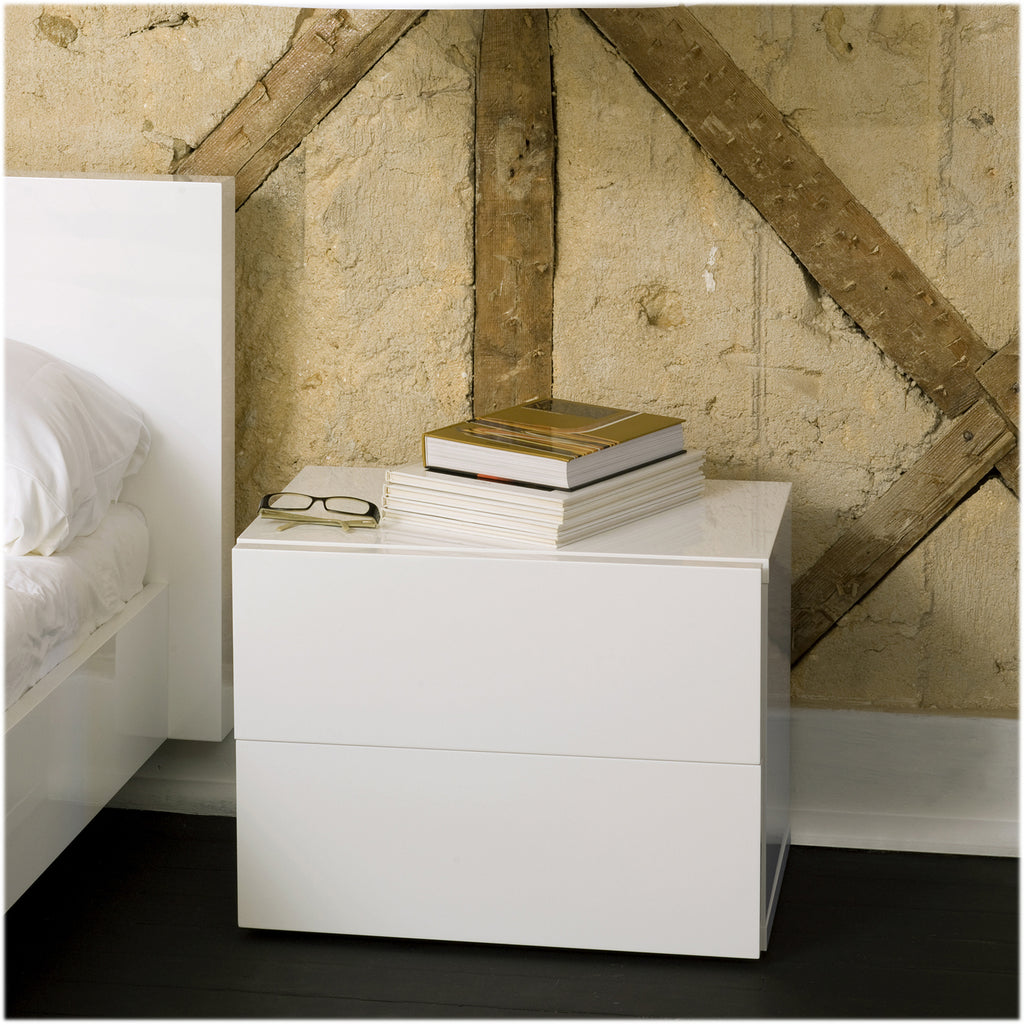 Float 2 Drawers Night Stand