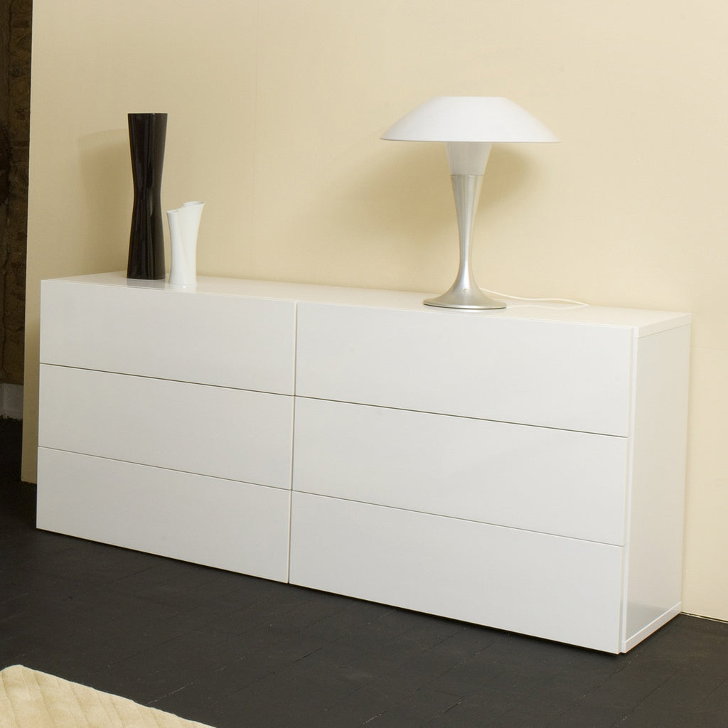 Float 6 Drawer Dresser