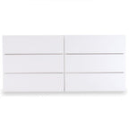 float 6 drawer dresser