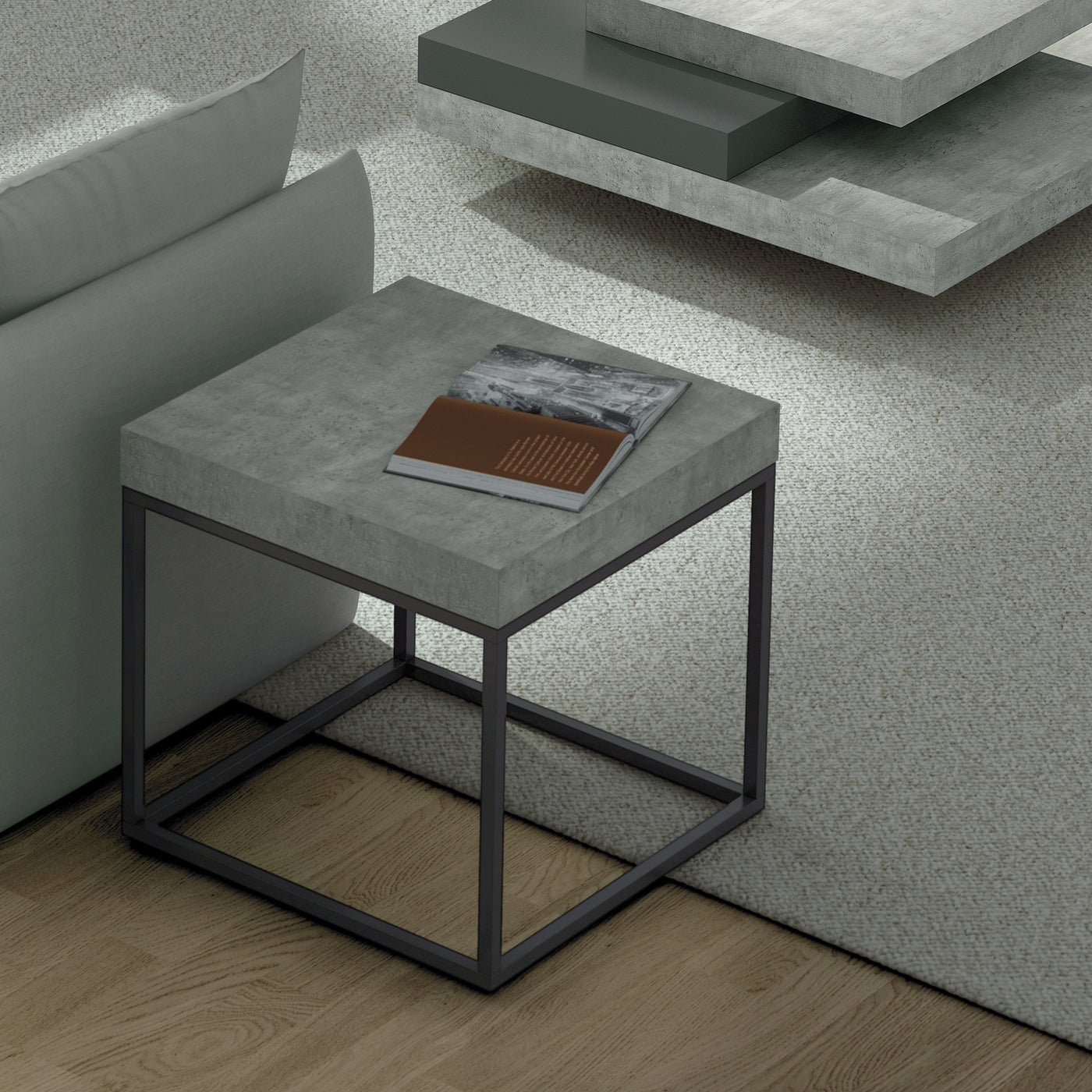Petra Square End Table
