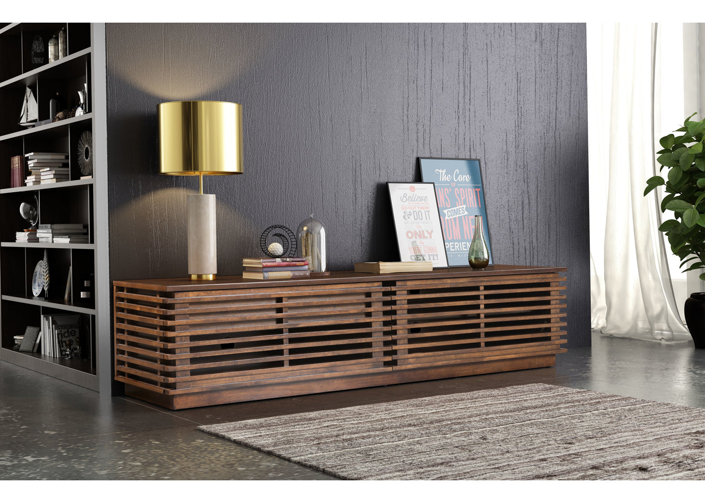 Linea Wide TV Stand